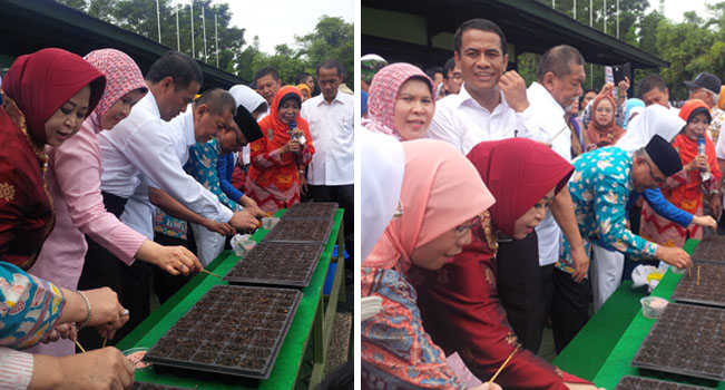 Mentan: Kaum Ibu Kader PKK Penentu Keberhasilan Gertamcabai 